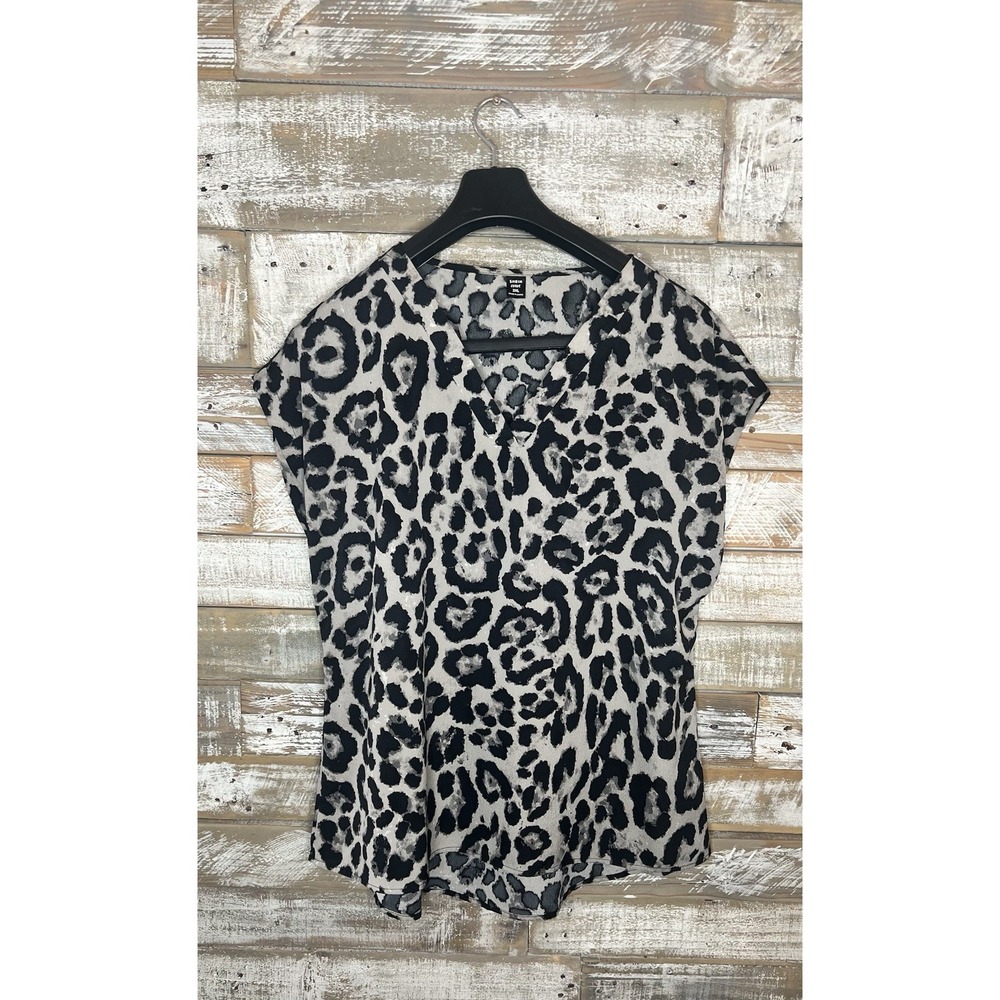 Shein Curve womens‎ print sleeveless blouse 2XL